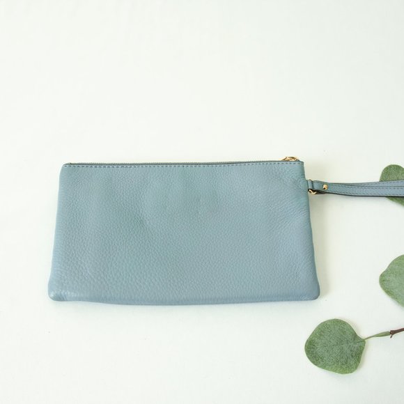 Michael Kors Pebbled Leather Double Zip Wristlet - Picture 2 of 3